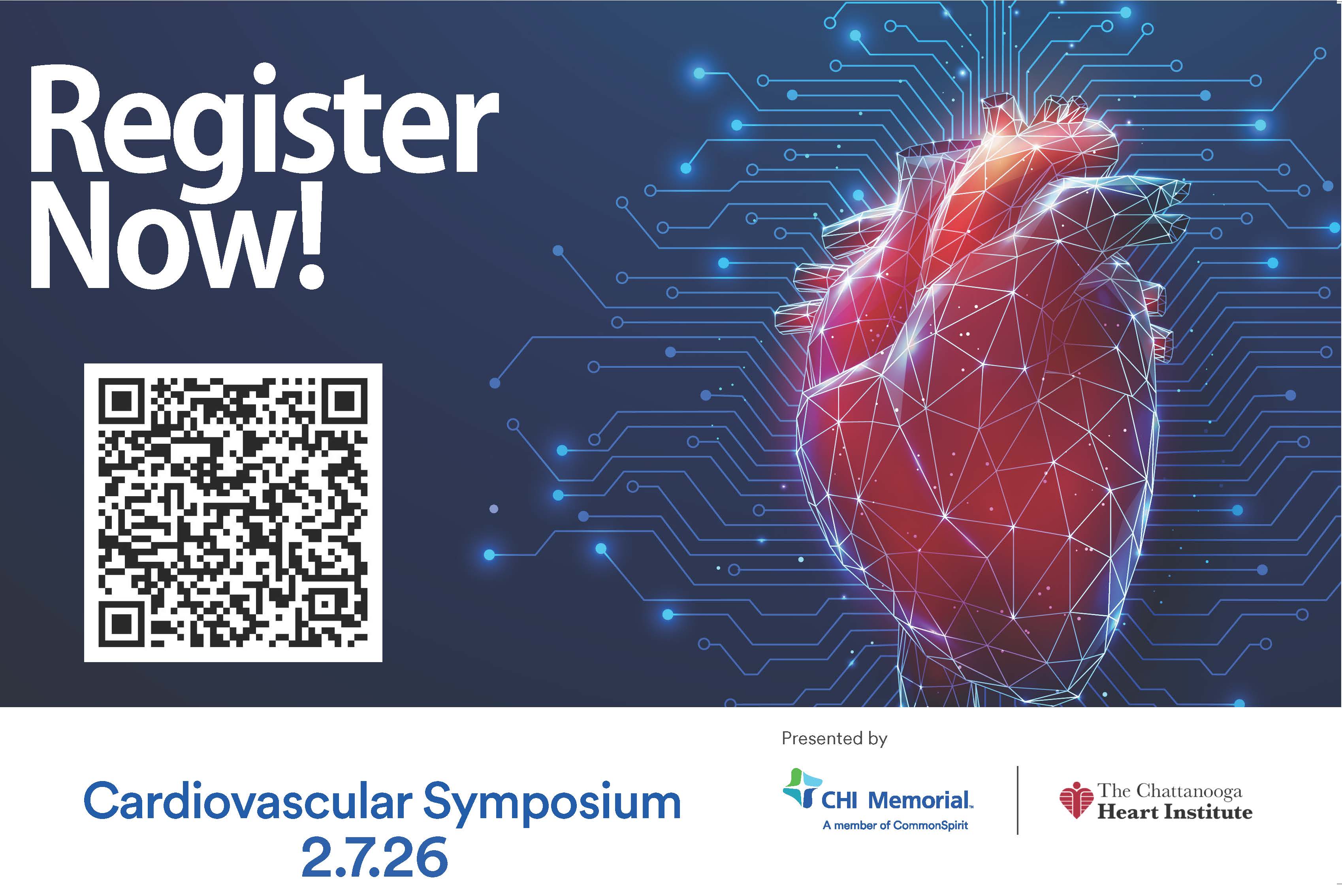 2026 Annual Chattanooga Cardiovascular Symposium Banner